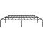 Metallbett HLO-CP1 200x200x42 cm ~ schwarz