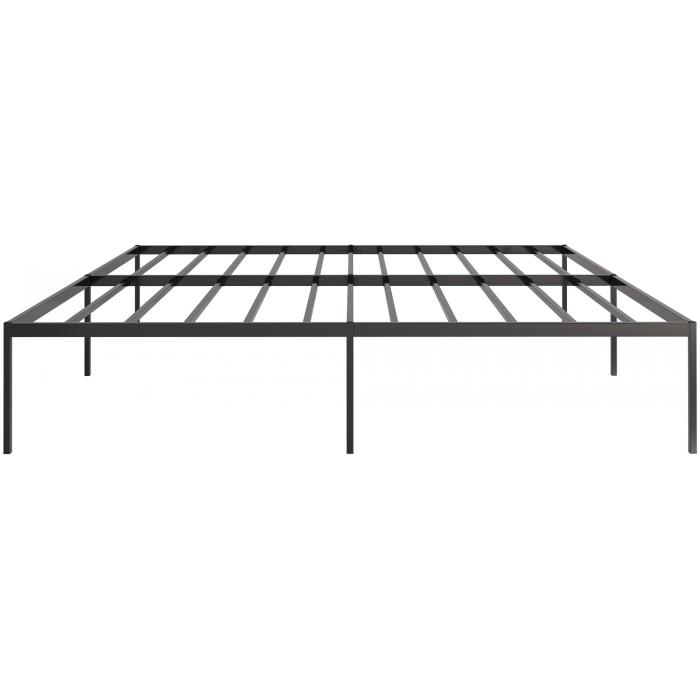Metallbett HLO-CP1 200x200x42 cm ~ schwarz
