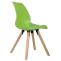 2er Set Stuhl HLO-CP89 Kunststoff ~ grn