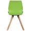 2er Set Stuhl HLO-CP89 Kunststoff ~ grn