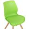 2er Set Stuhl HLO-CP89 Kunststoff ~ grn