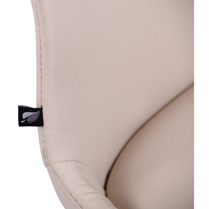 4er Set Stuhl HLO-CP19 Kunstleder ~ creme