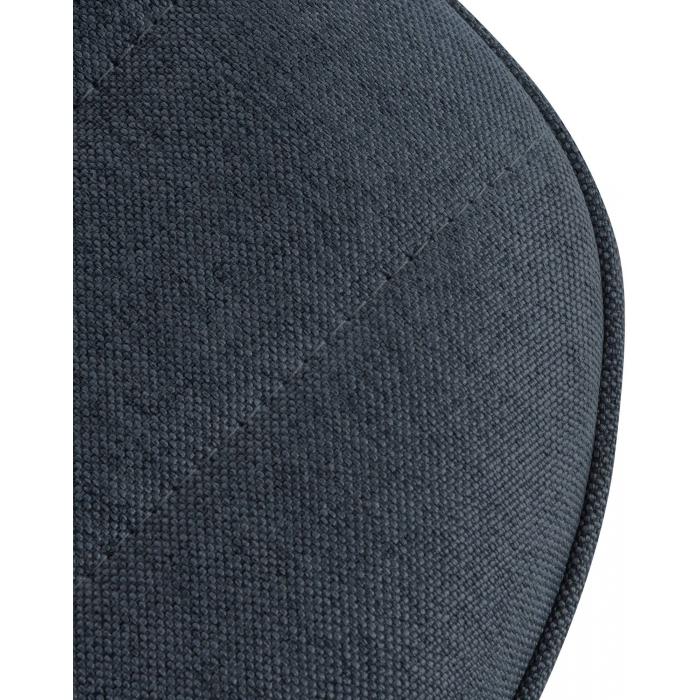 Barhocker HLO-CP274 Stoff Schwarz ~ dunkelgrau