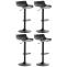 4er Set Barhocker HLO-CP6 ~ schwarz