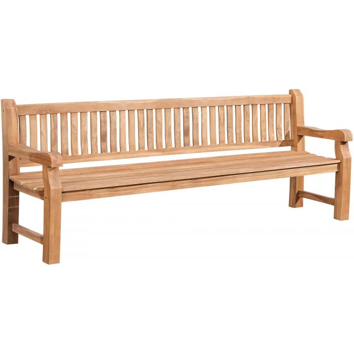 Teakbank HLO-CP6 V2 240 cm ~ teak