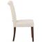 2er Set Esszimmersthle HLO-CP16 Stoff ~ creme