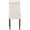 2er Set Esszimmersthle HLO-CP16 Stoff ~ creme