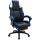 Brostuhl HLO-CP154 Kunstleder ~ schwarz/blau
