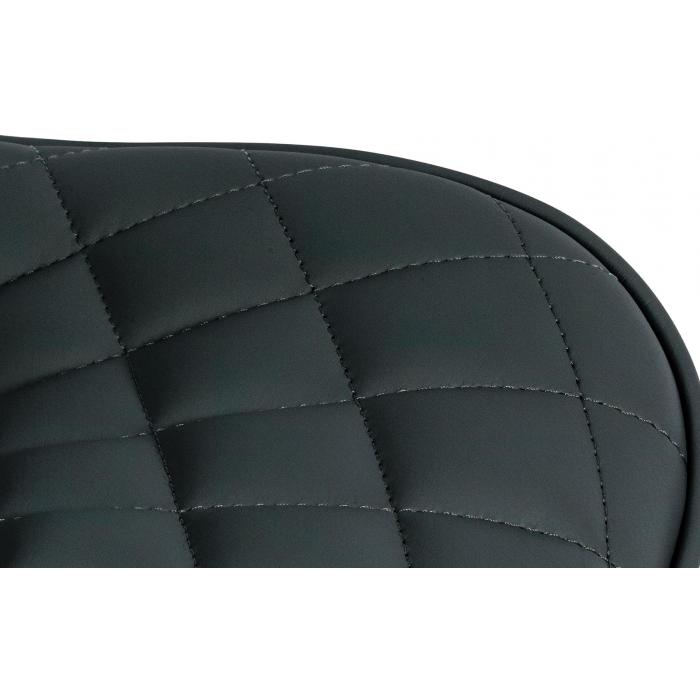 Barhocker HLO-CP280 Kunstleder ~ schwarz