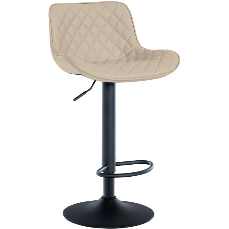 Barhocker HLO-CP280 Kunstleder ~ creme