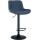 Barhocker HLO-CP282 Stoff ~ blau