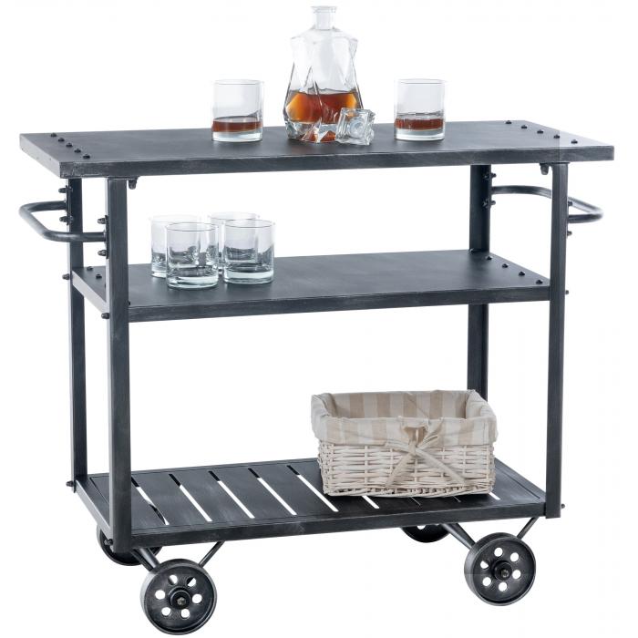 Servierwagen HLO-CP15 ~ antik silber