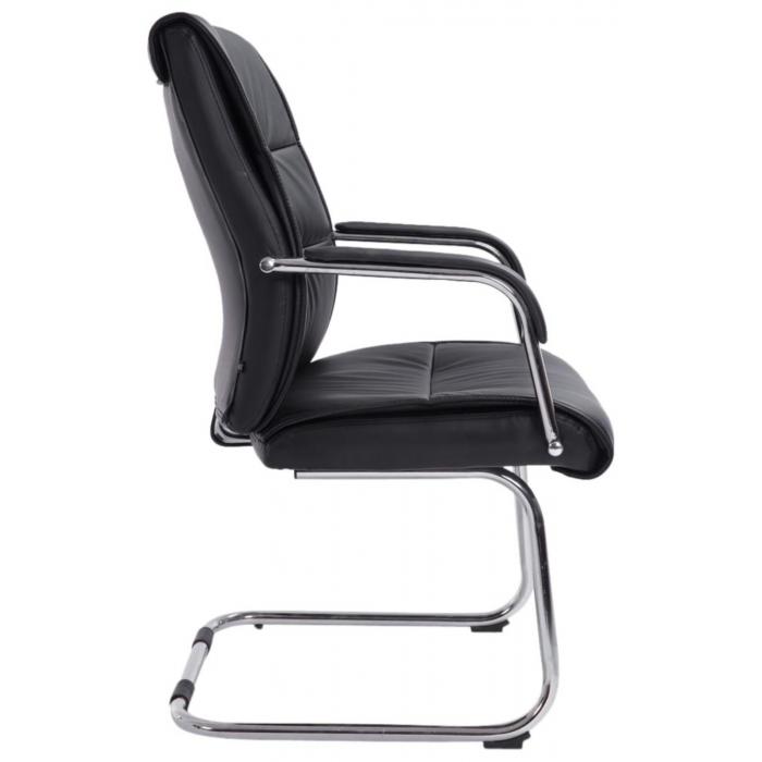 2er Set Besuchersthle HLO-CP4 ~ schwarz
