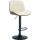 Barhocker HLO-CP285 Kunstleder schwarz ~ walnuss/creme