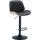 Barhocker HLO-CP285 Kunstleder schwarz ~ natura/schwarz