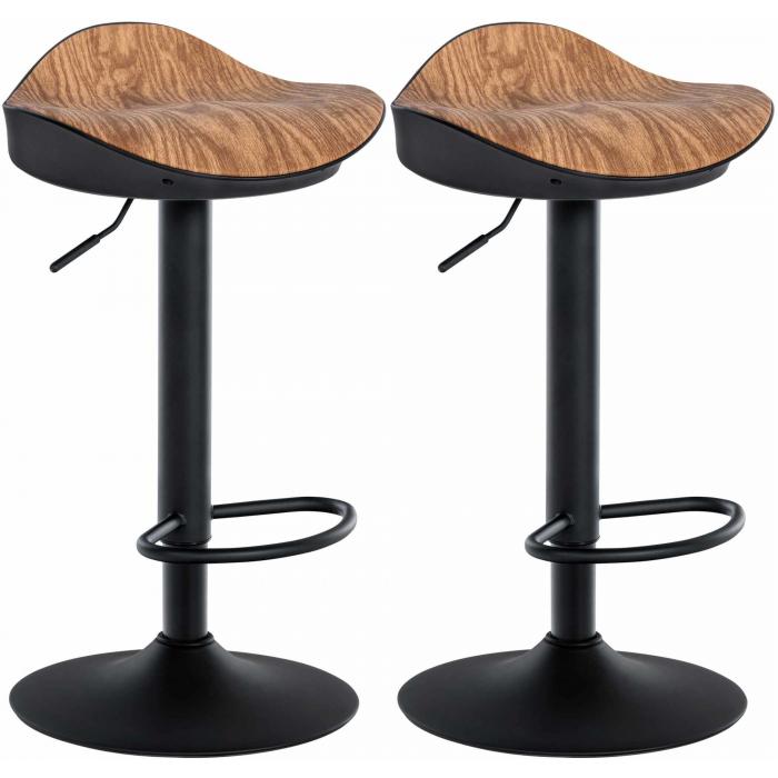 2er Set Barhocker HLO-CP237 ~ natura
