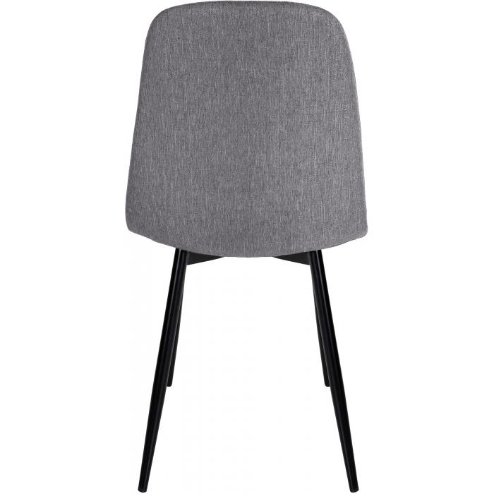 Esszimmerstuhl HLO-CP72 Stoff ~ grau