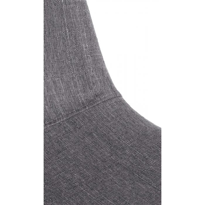 Esszimmerstuhl HLO-CP72 Stoff ~ grau