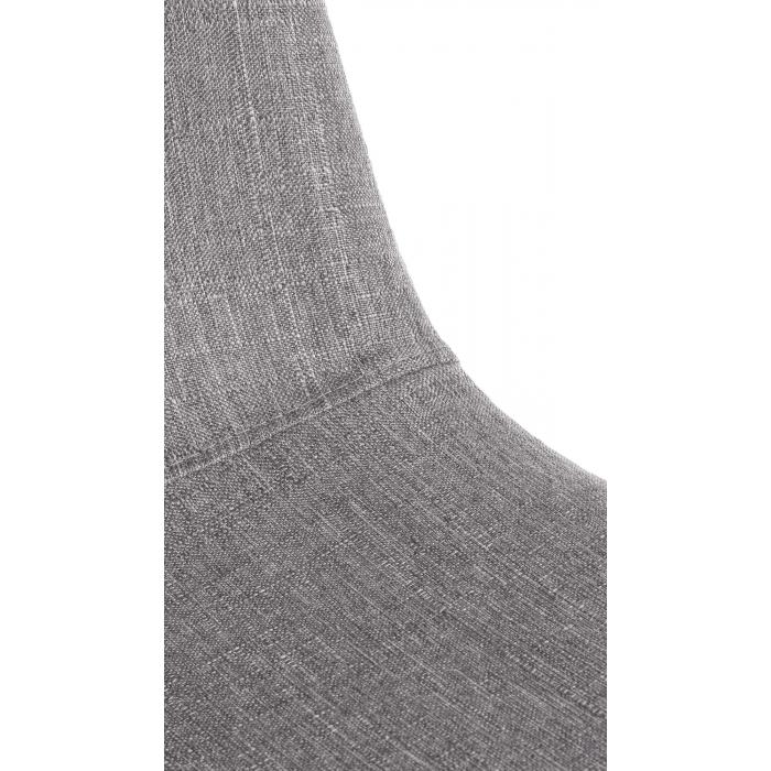 Esszimmerstuhl HLO-CP72 Stoff ~ hellgrau