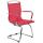 Besucherstuhl HLO-CP117 Mesh ~ rot