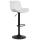 Barhocker HLO-CP297 Kunstleder ~ wei