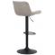 Barhocker HLO-CP299 Stoff ~ taupe