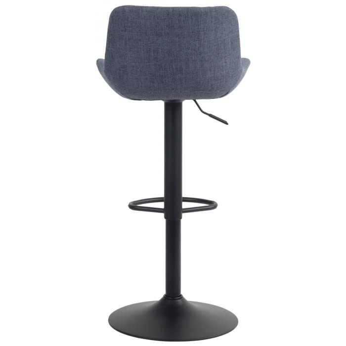 Barhocker HLO-CP299 Stoff ~ blau