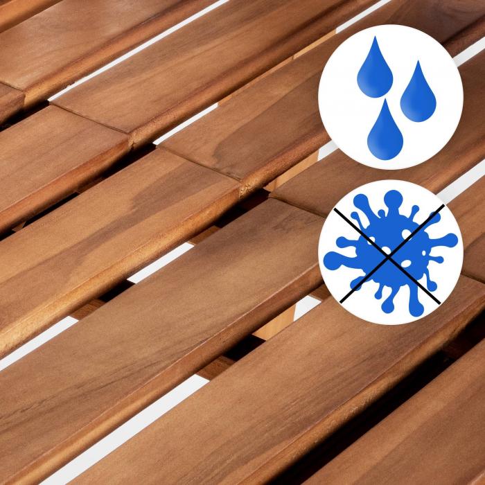 Teakbank HLO-CP23 150 cm ~ teak