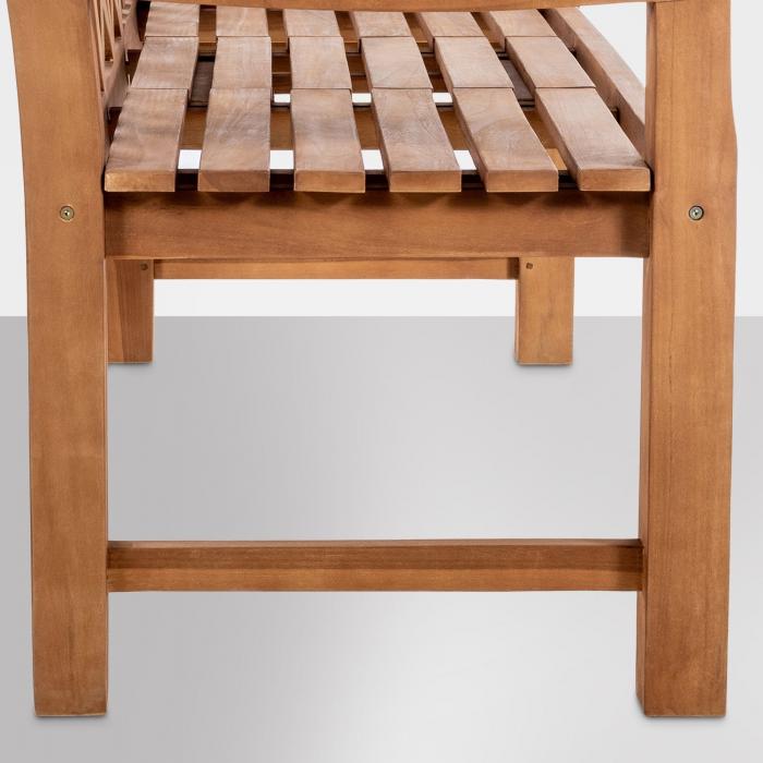 Teakbank HLO-CP23 150 cm ~ teak