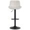 2er Set Barhocker HLO-CP298 Samt ~ creme