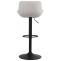 2er Set Barhocker HLO-CP298 Samt ~ creme