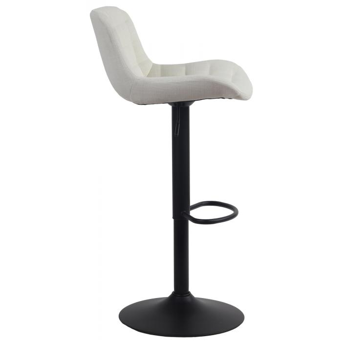 2er Set Barhocker HLO-CP299 Stoff ~ creme