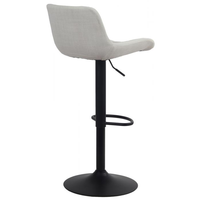 2er Set Barhocker HLO-CP299 Stoff ~ creme