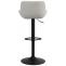 2er Set Barhocker HLO-CP299 Stoff ~ creme