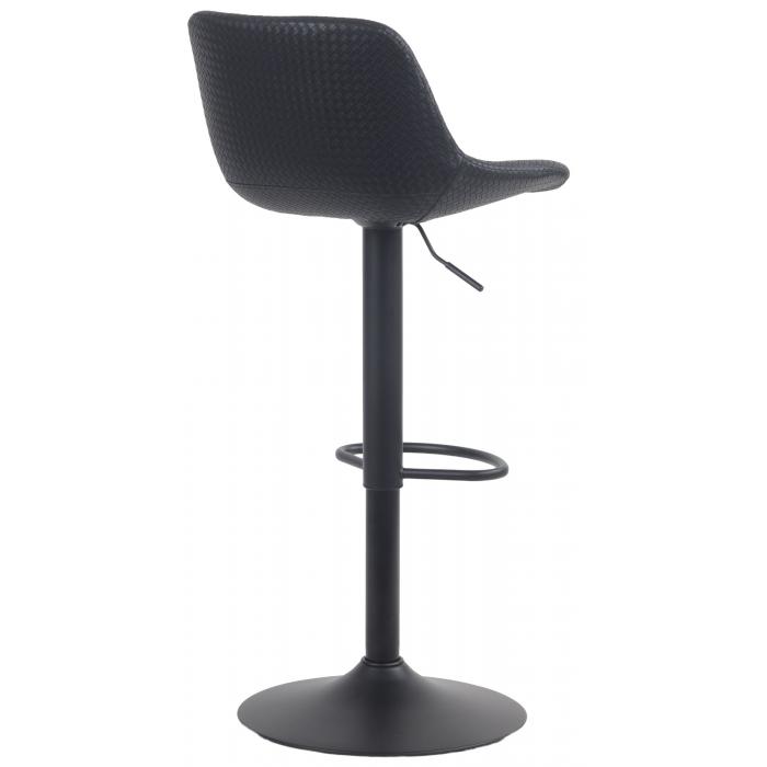 Barhocker HLO-CP272 Kunstleder ~ schwarz