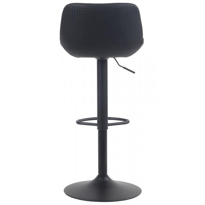Barhocker HLO-CP272 Kunstleder ~ schwarz