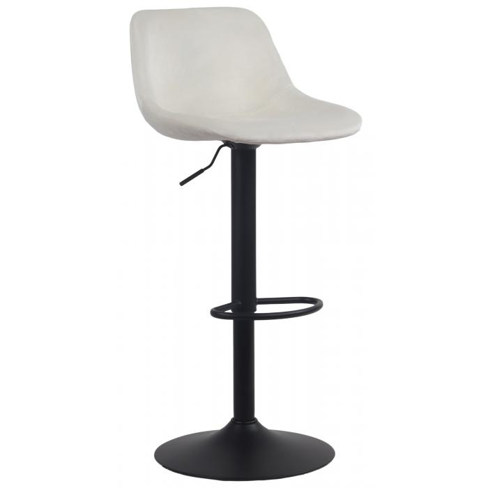 Barhocker HLO-CP273 Samt ~ creme