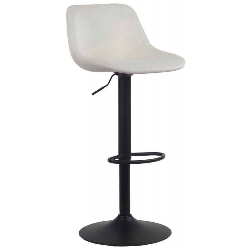 Barhocker HLO-CP273 Samt ~ creme