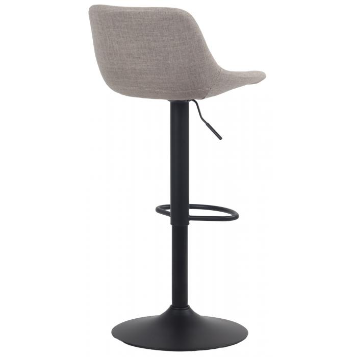 2er Set Barhocker HLO-CP274 Stoff ~ taupe