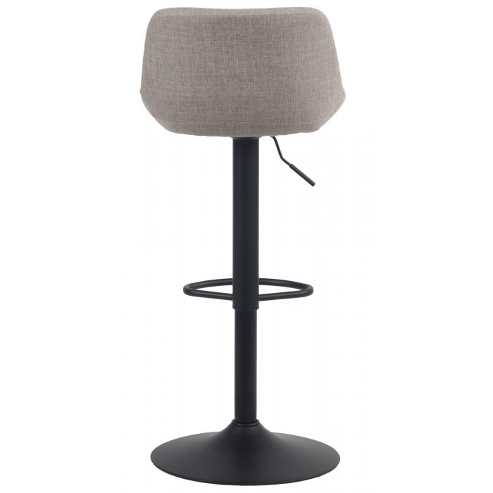 2er Set Barhocker HLO-CP274 Stoff ~ taupe