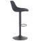 2er Set Barhocker HLO-CP273 Samt ~ schwarz