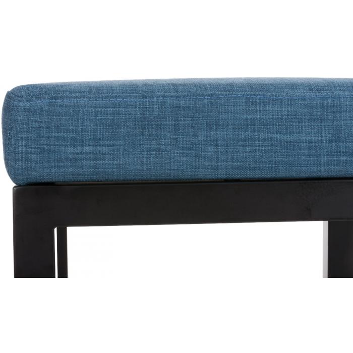 Barhocker HLO-CP212 B85 Stoff ~ blau