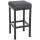 Barhocker HLO-CP212 B85 Stoff ~ dunkelgrau