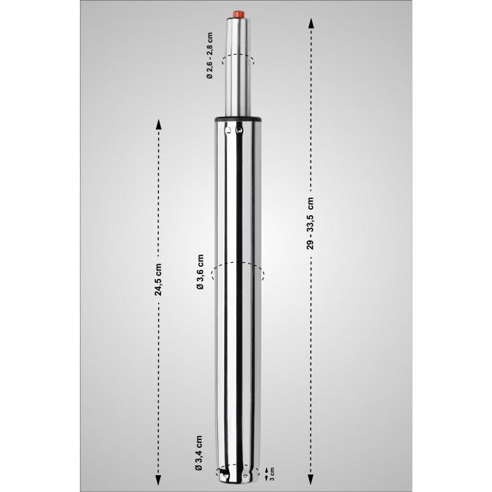 Gaslift HLO-CP6 ~ chrom