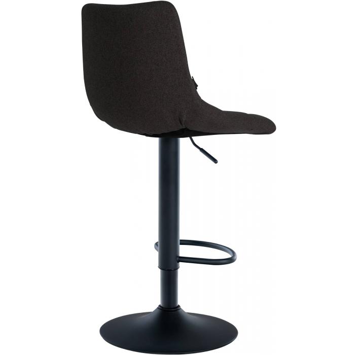 Barhocker HLO-CP266 Stoff schwarz ~ schwarz