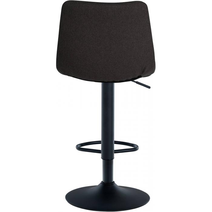 Barhocker HLO-CP266 Stoff schwarz ~ schwarz