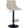 Barhocker HLO-CP266 Stoff schwarz ~ creme