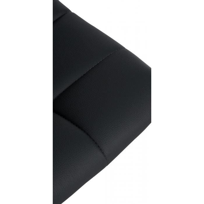 Barhocker HLO-CP264 Kunstleder schwarz ~ schwarz