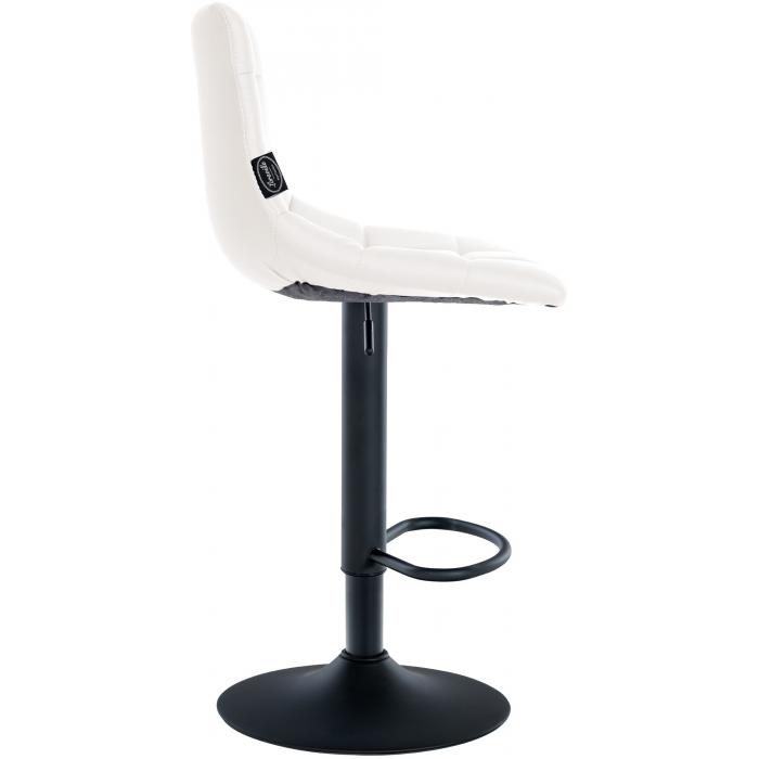 Barhocker HLO-CP264 Kunstleder schwarz ~ wei