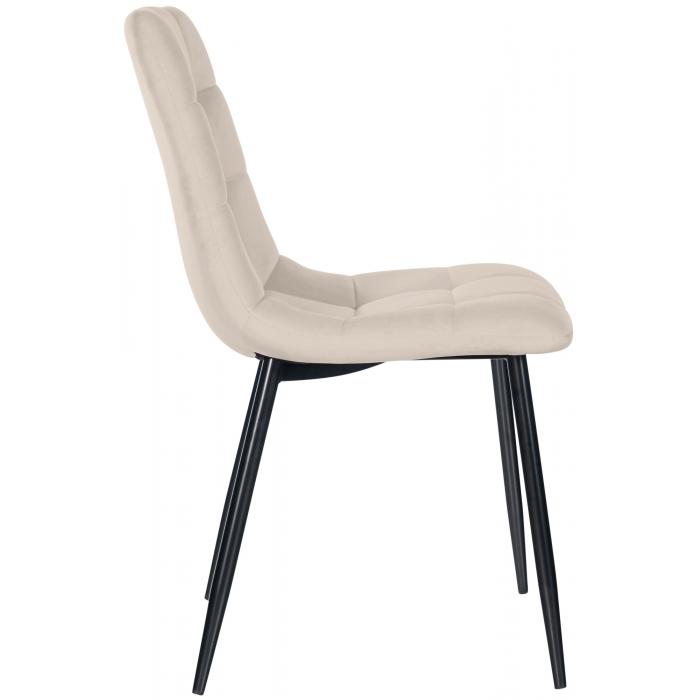 4er Set Esszimmersthle HLO-CP36 ~ creme